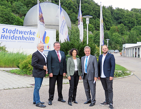 Besuch von Herrn Minister Franz Untersteller, Minister für Umwelt, Klima & Energiewirtschaft in Heidenheim